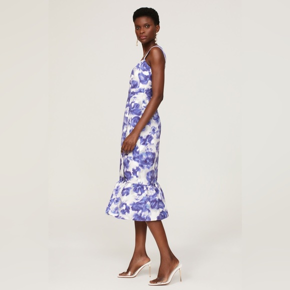 Sachin and Babi Laura dress in blue and white - Picture 2 of 9